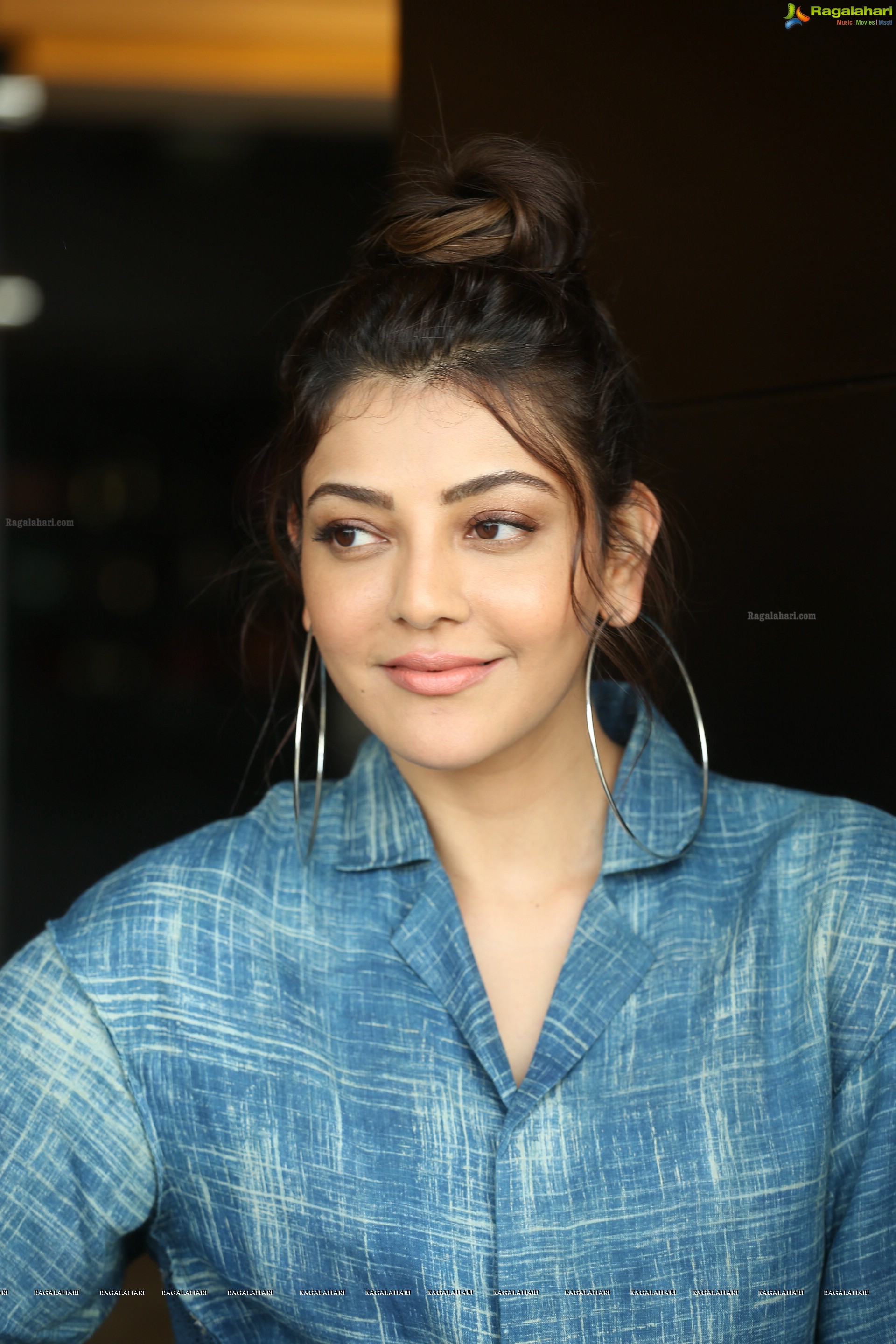 Kajal Aggarwal at Ranarangam Interview HD Gallery, Images