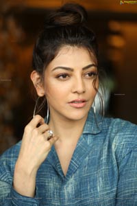 Kajal Aggarwal at Ranarangam Interview