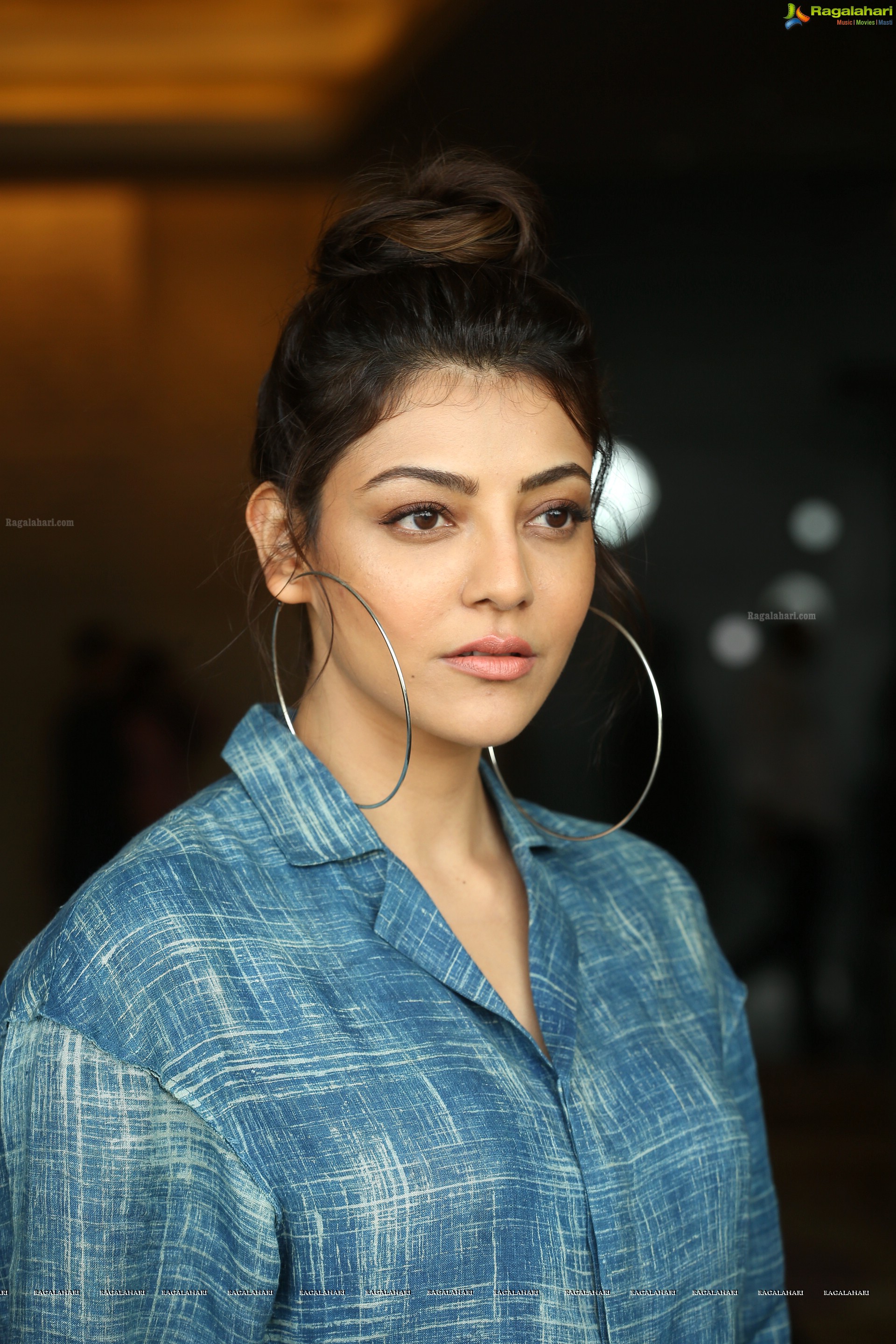 Kajal Aggarwal at Ranarangam Interview HD Gallery, Images