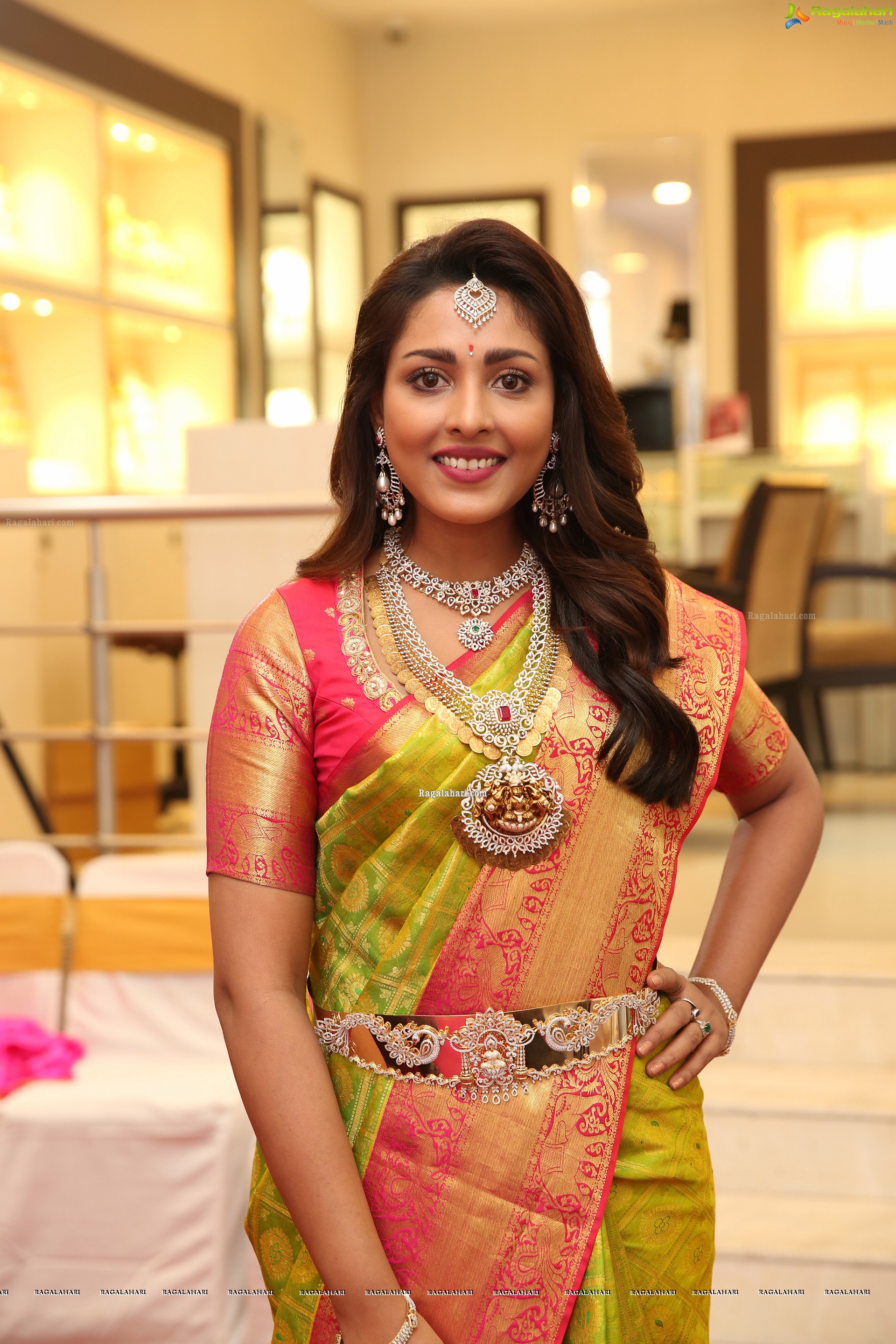 Madhu Shalini at TBZ Mangalam Collection Launch