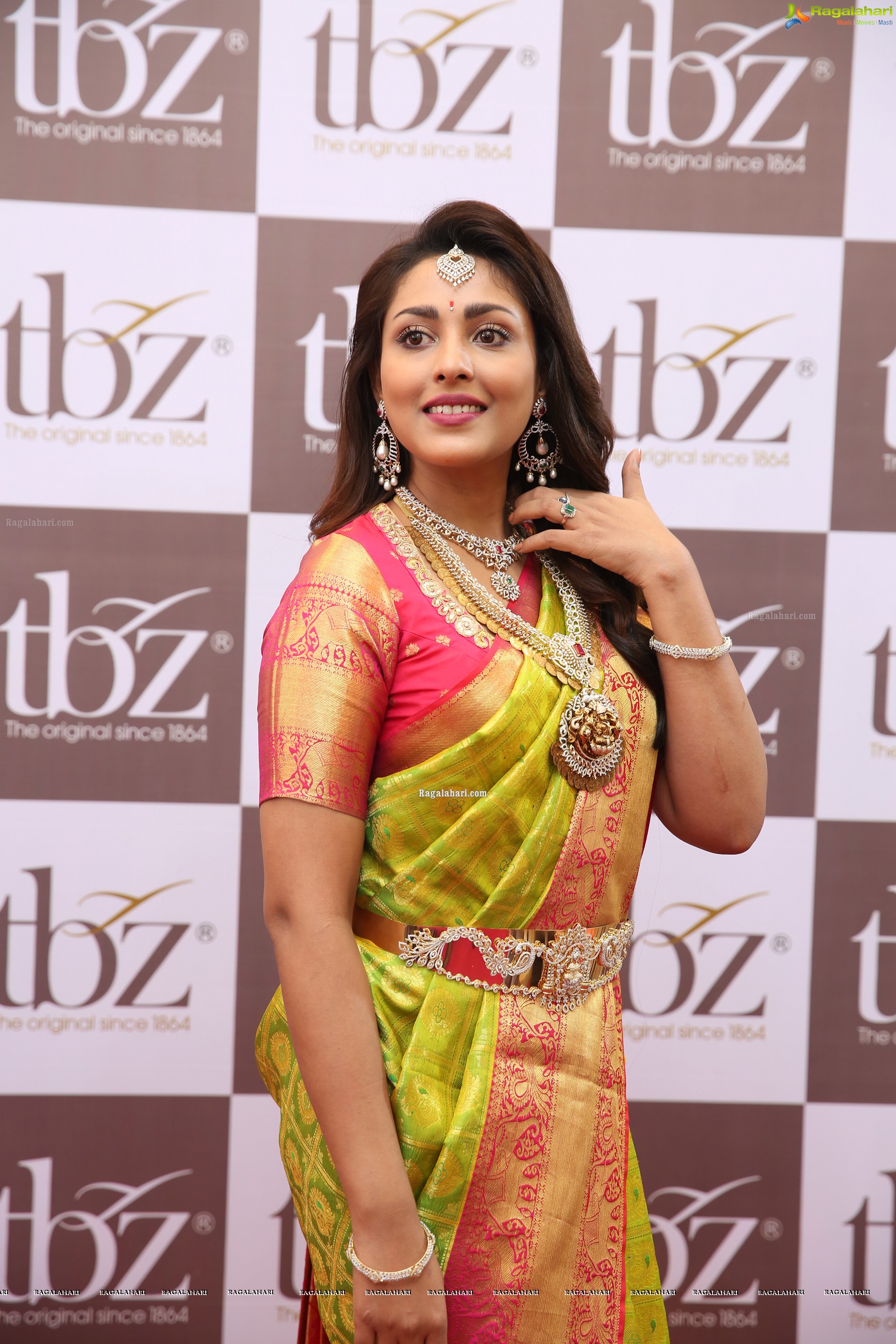 Madhu Shalini at TBZ Mangalam Collection Launch