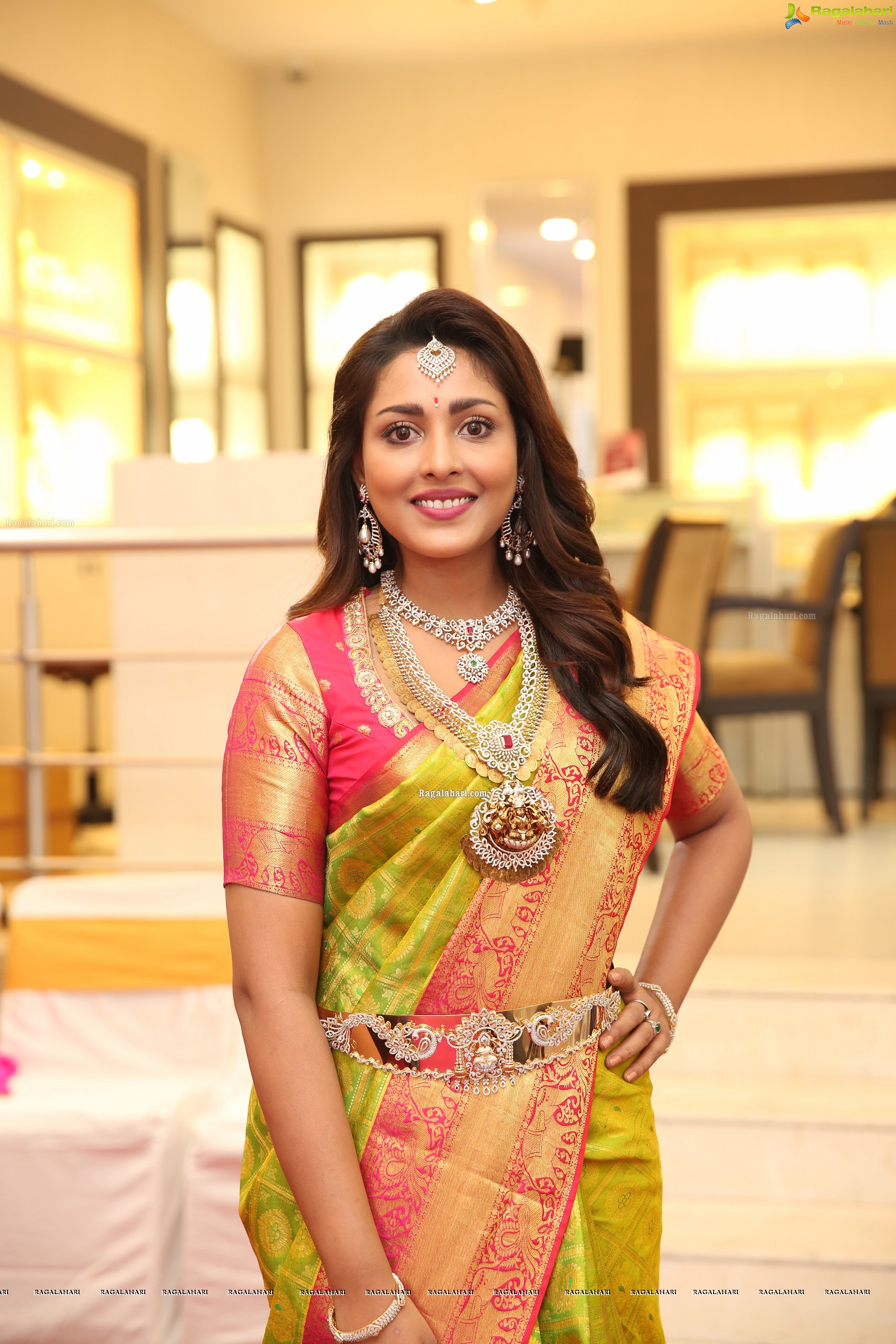 Madhu Shalini at TBZ Mangalam Collection Launch