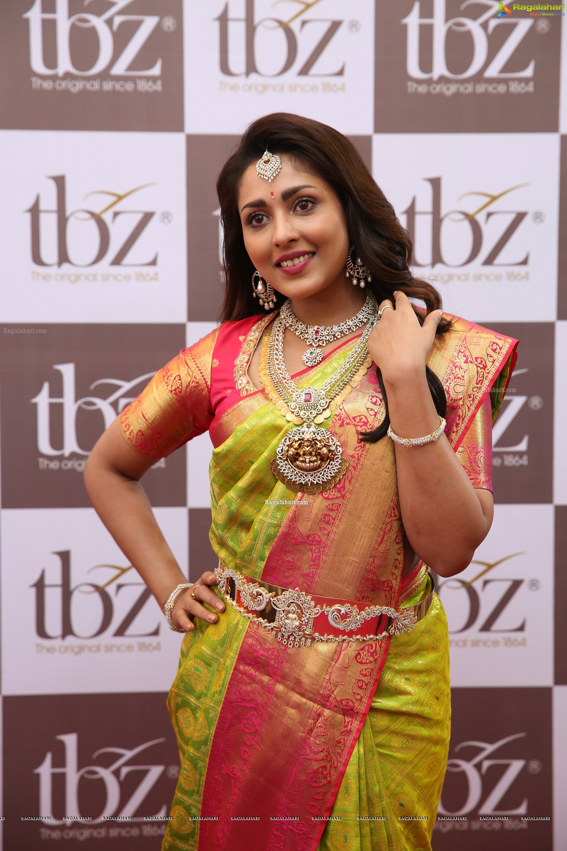 Madhu Shalini at TBZ Mangalam Collection Launch