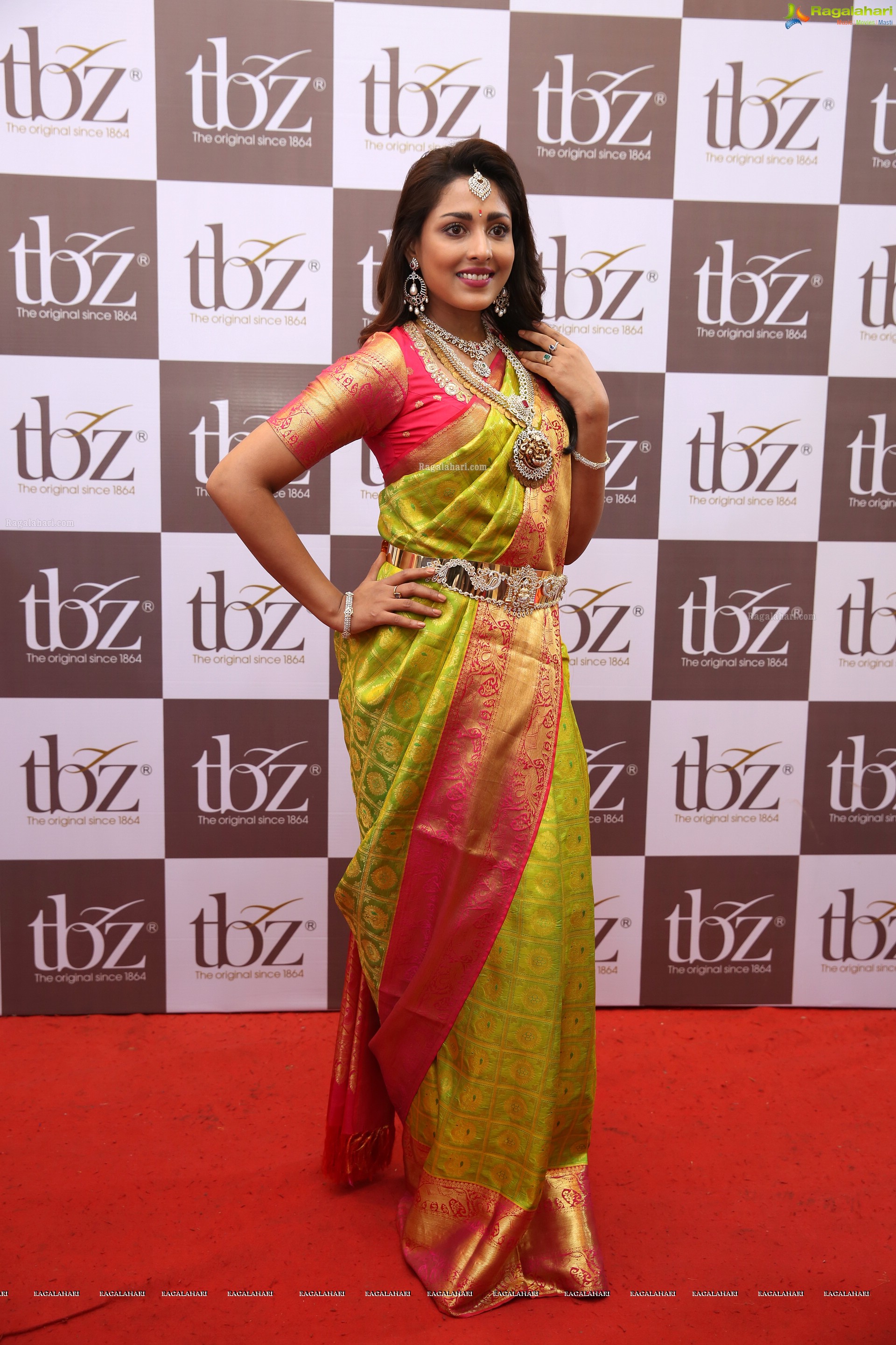 Madhu Shalini at TBZ Mangalam Collection Launch