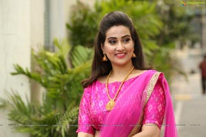 Manjusha Exclusive Photoshoot In Half Saree