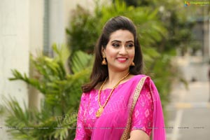 Manjusha Exclusive Photoshoot In Half Saree