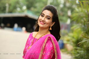 Manjusha Exclusive Photoshoot In Half Saree