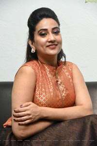 Manjusha at 2 Hours Love Pre Release Event