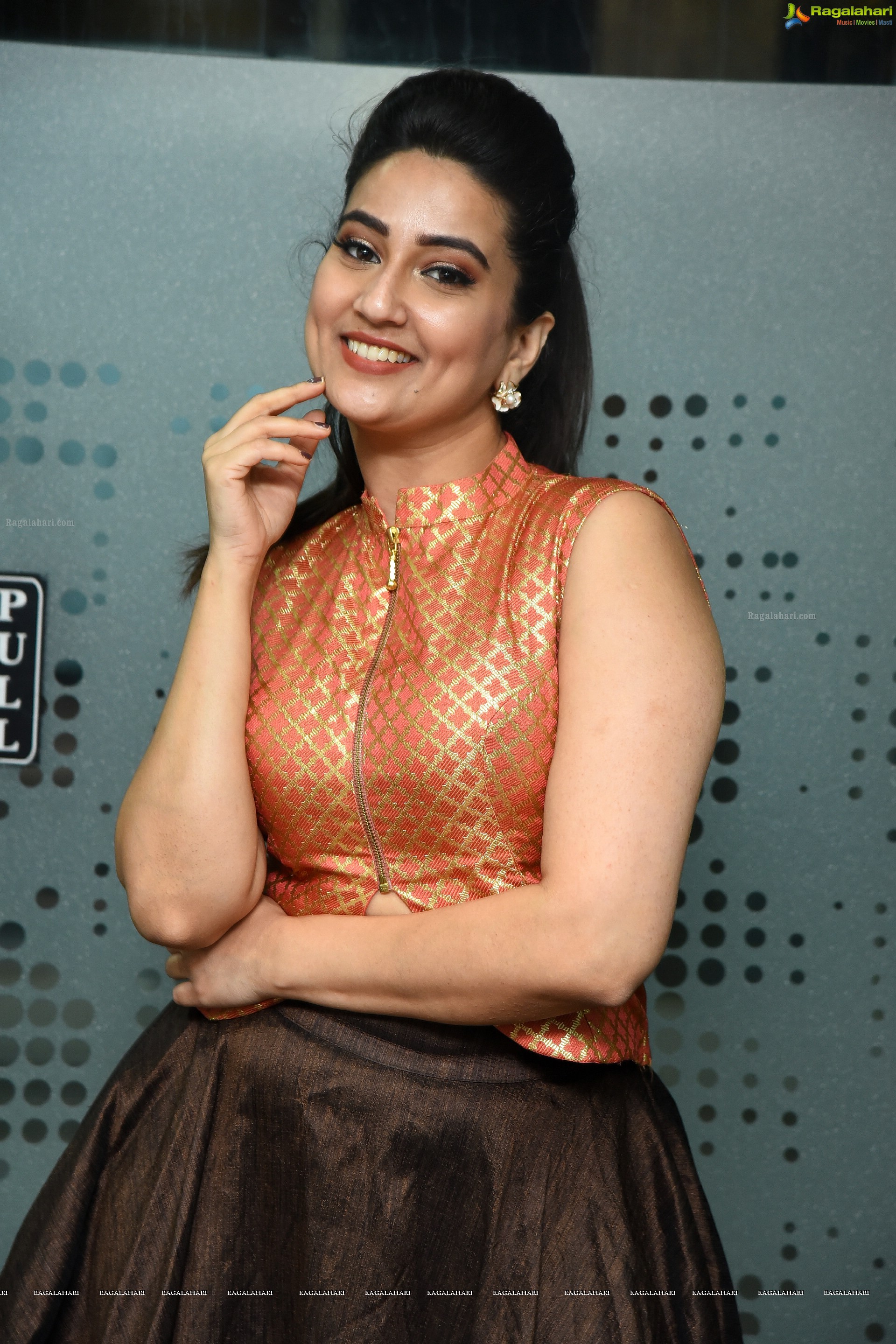 Manjusha @ 2 Hours Love Pre Release Event - HD Gallery