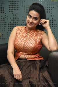 Manjusha at 2 Hours Love Pre Release Event