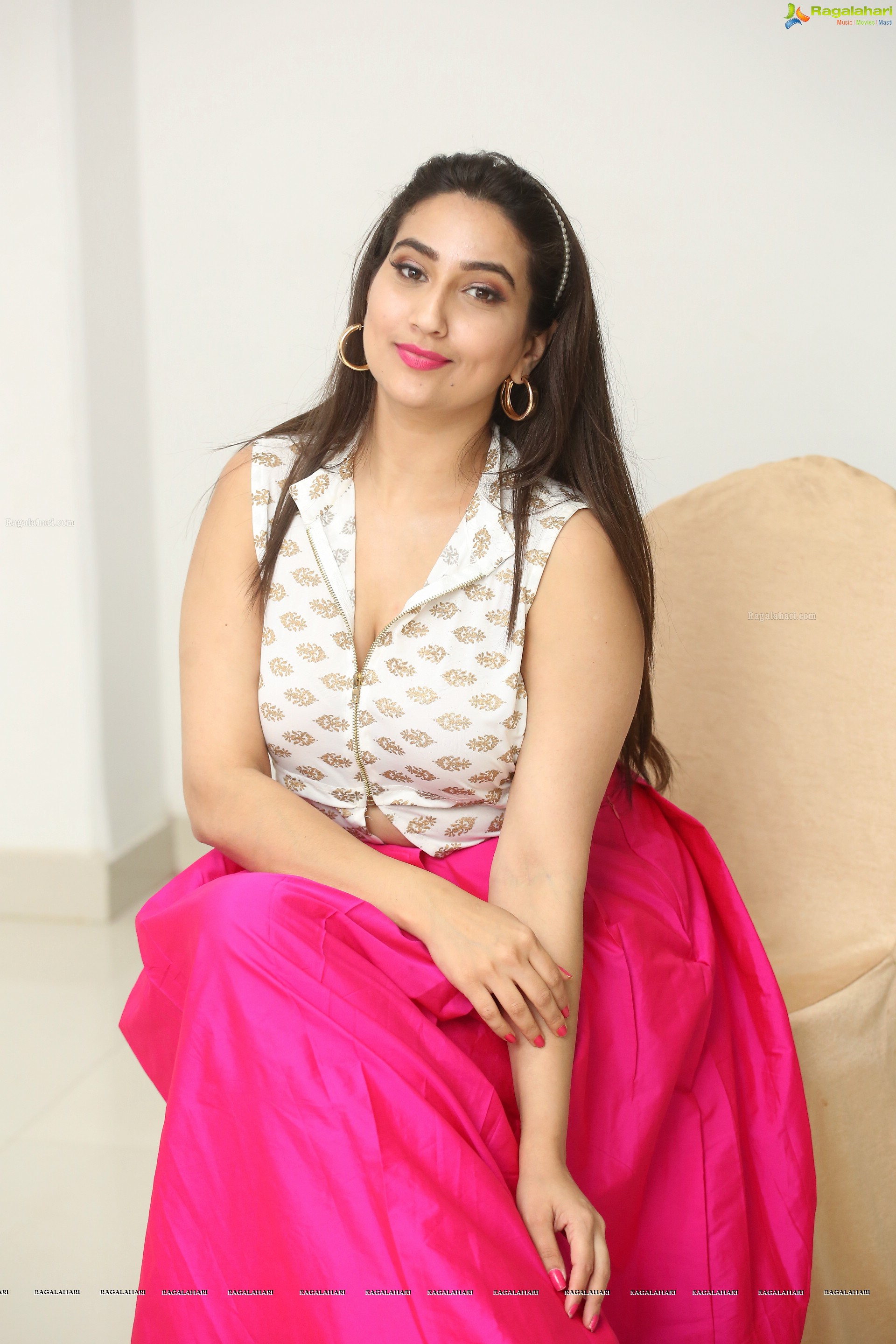 Manjusha at Kobbari Matta Pre-Release - HD Gallery