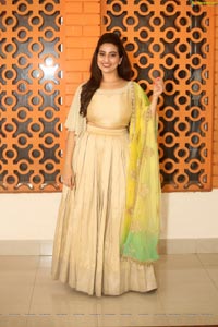 Manjusha at Chiranjeevi 63rd Birthday Celebrations