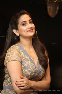 Manjusha at Ranarangam Pre-Release Event