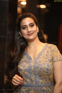 Manjusha at Ranarangam Pre-Release Event