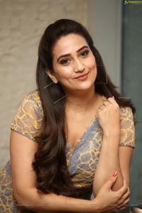 Manjusha at Ranarangam Pre-Release Event