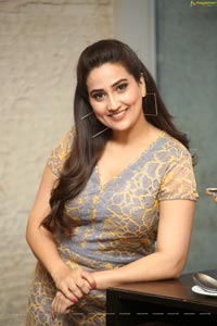 Manjusha at Ranarangam Pre-Release Event