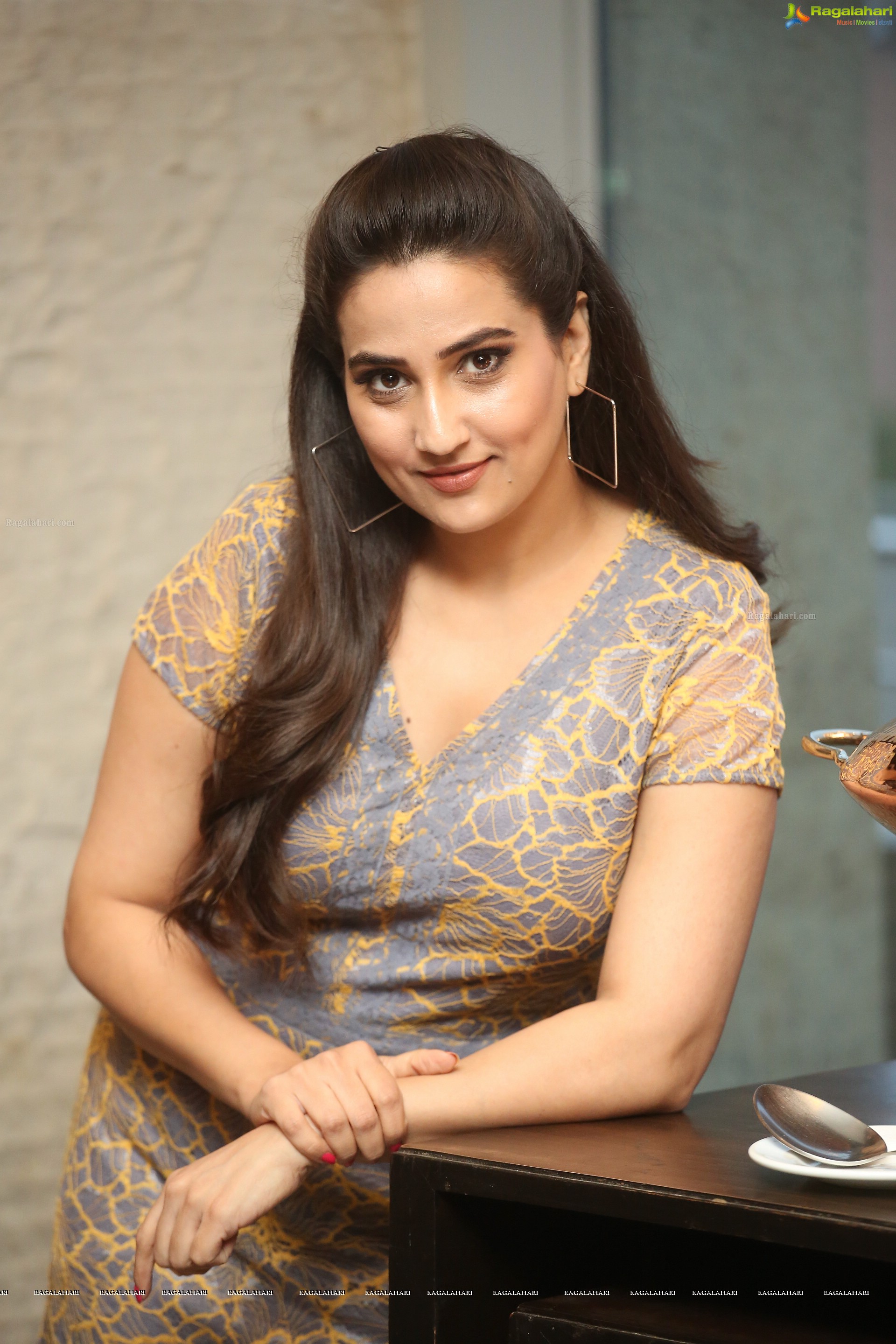 Manjusha @ Ranarangam Pre-Release Event - HD Gallery