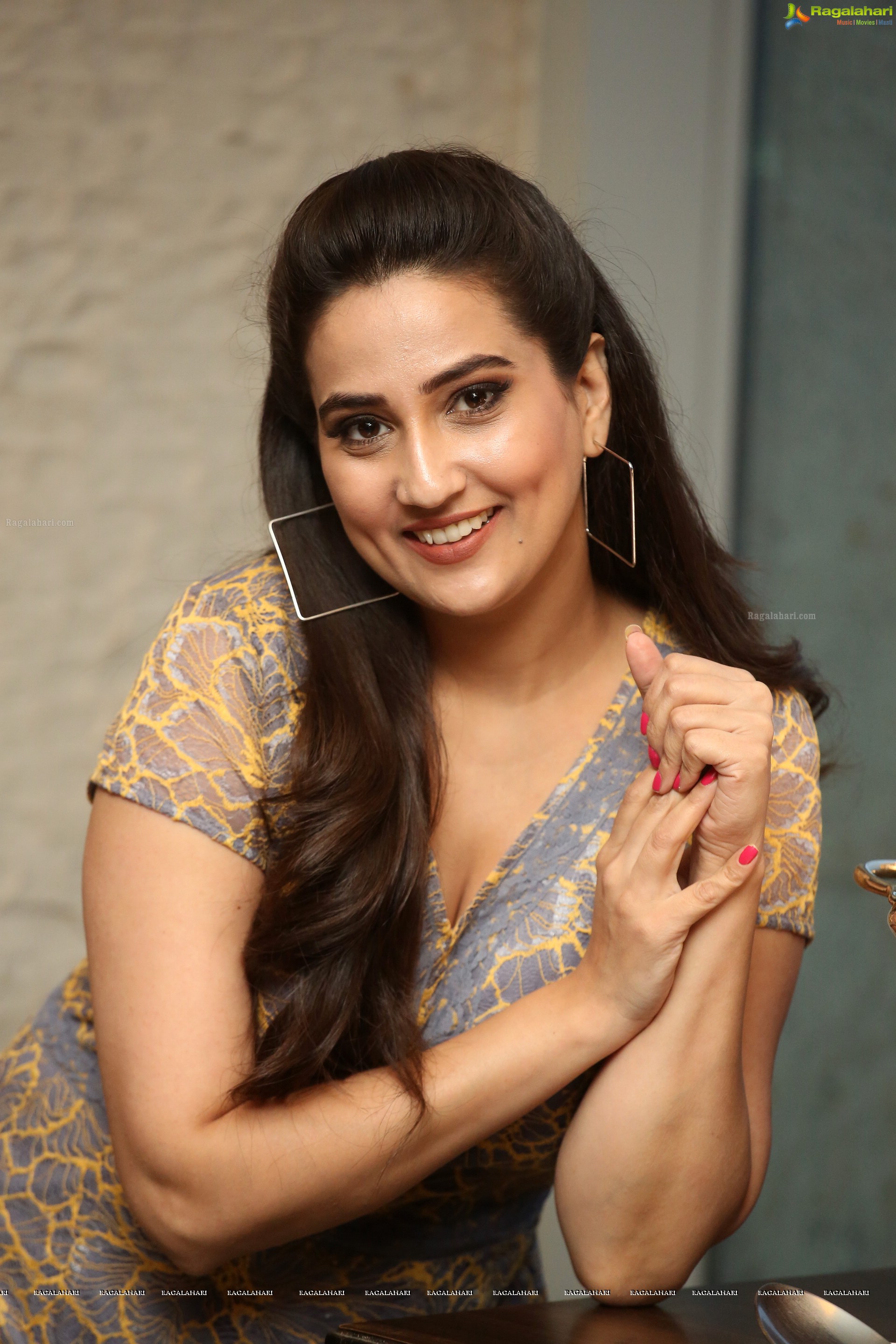 Manjusha @ Ranarangam Pre-Release Event - HD Gallery