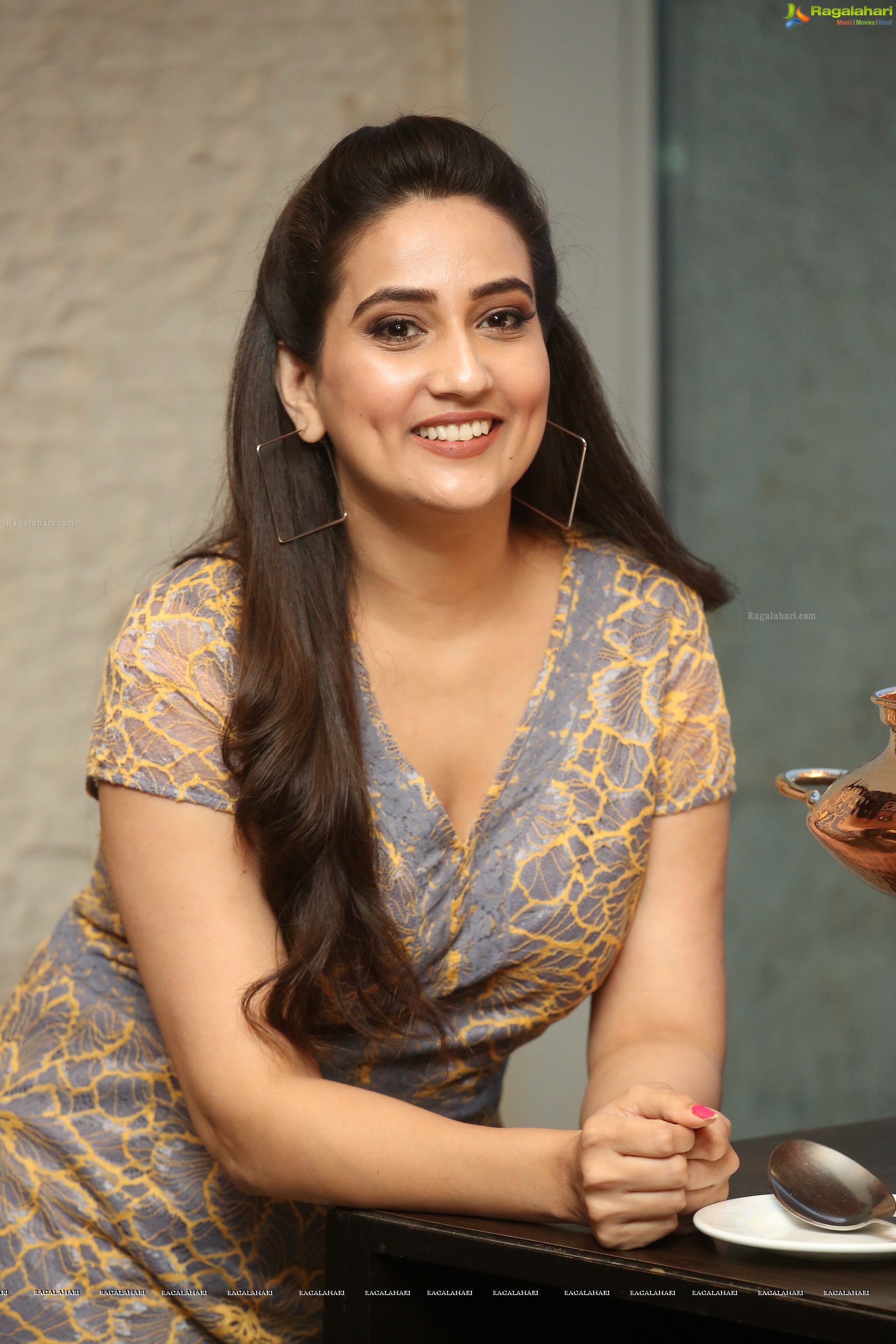 Manjusha @ Ranarangam Pre-Release Event - HD Gallery