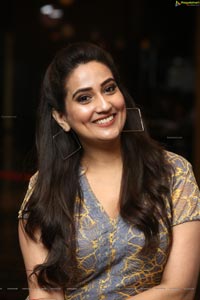 Manjusha at Ranarangam Pre-Release Event