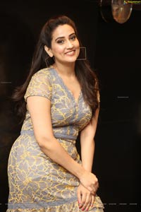 Manjusha at Ranarangam Pre-Release Event