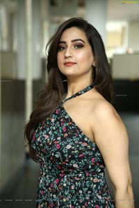 Manjusha at Saaho Movie Press Meet