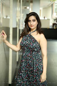 Manjusha at Saaho Movie Press Meet