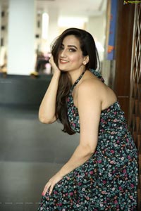 Manjusha at Saaho Movie Press Meet