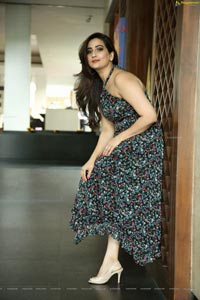 Manjusha at Saaho Movie Press Meet