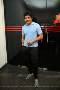 Nagarjuna at Manmadhudu 2 Success Meet 