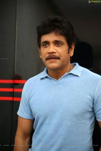 Nagarjuna at Manmadhudu 2 Success Meet 