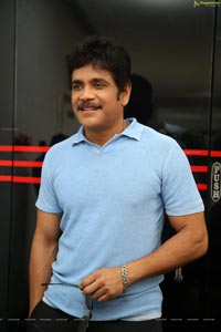 Nagarjuna at Manmadhudu 2 Success Meet 