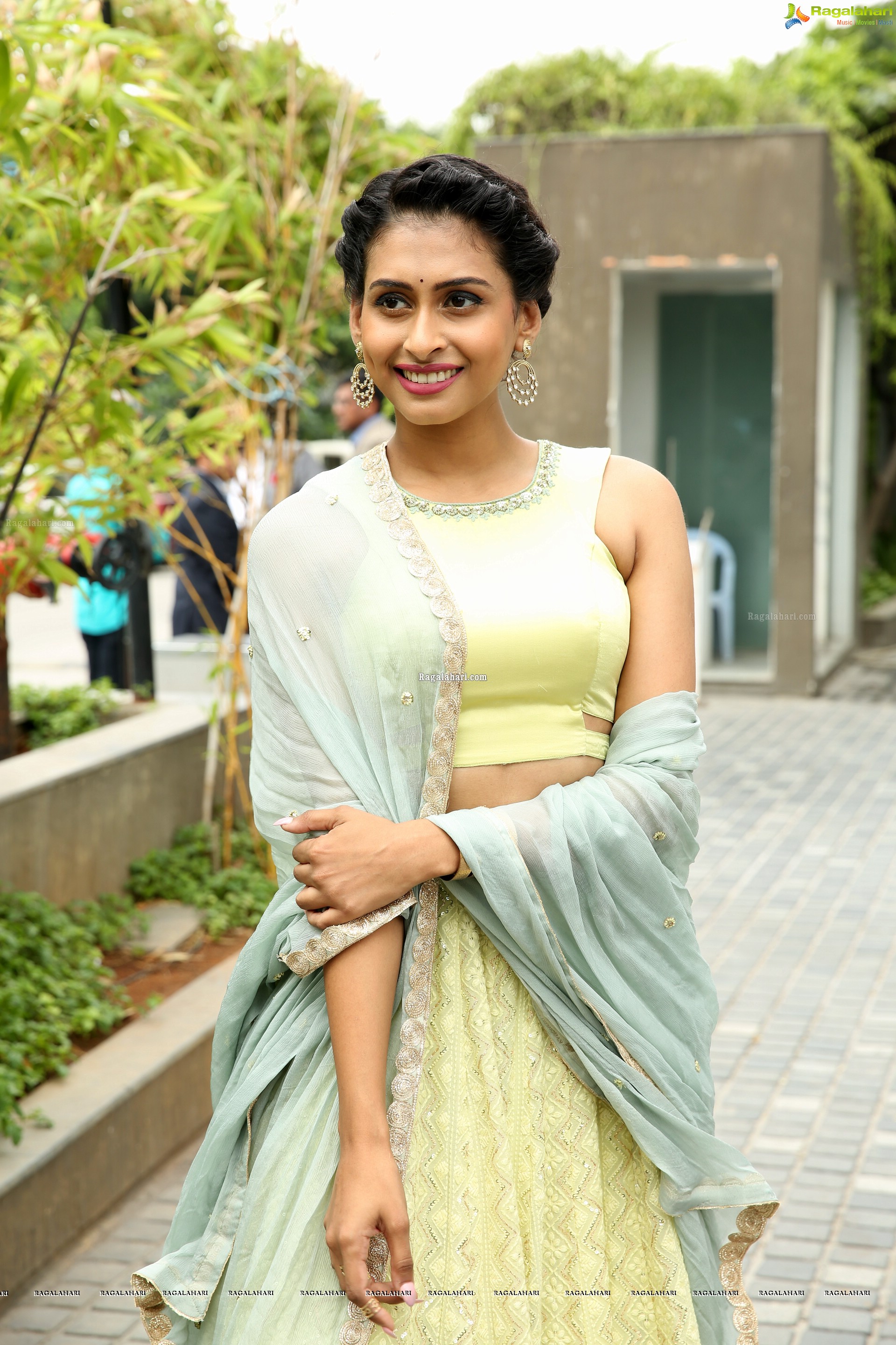 Nitya Naresh @ Ramky Big Green Ganesha 2019 Launch - HD Gallery