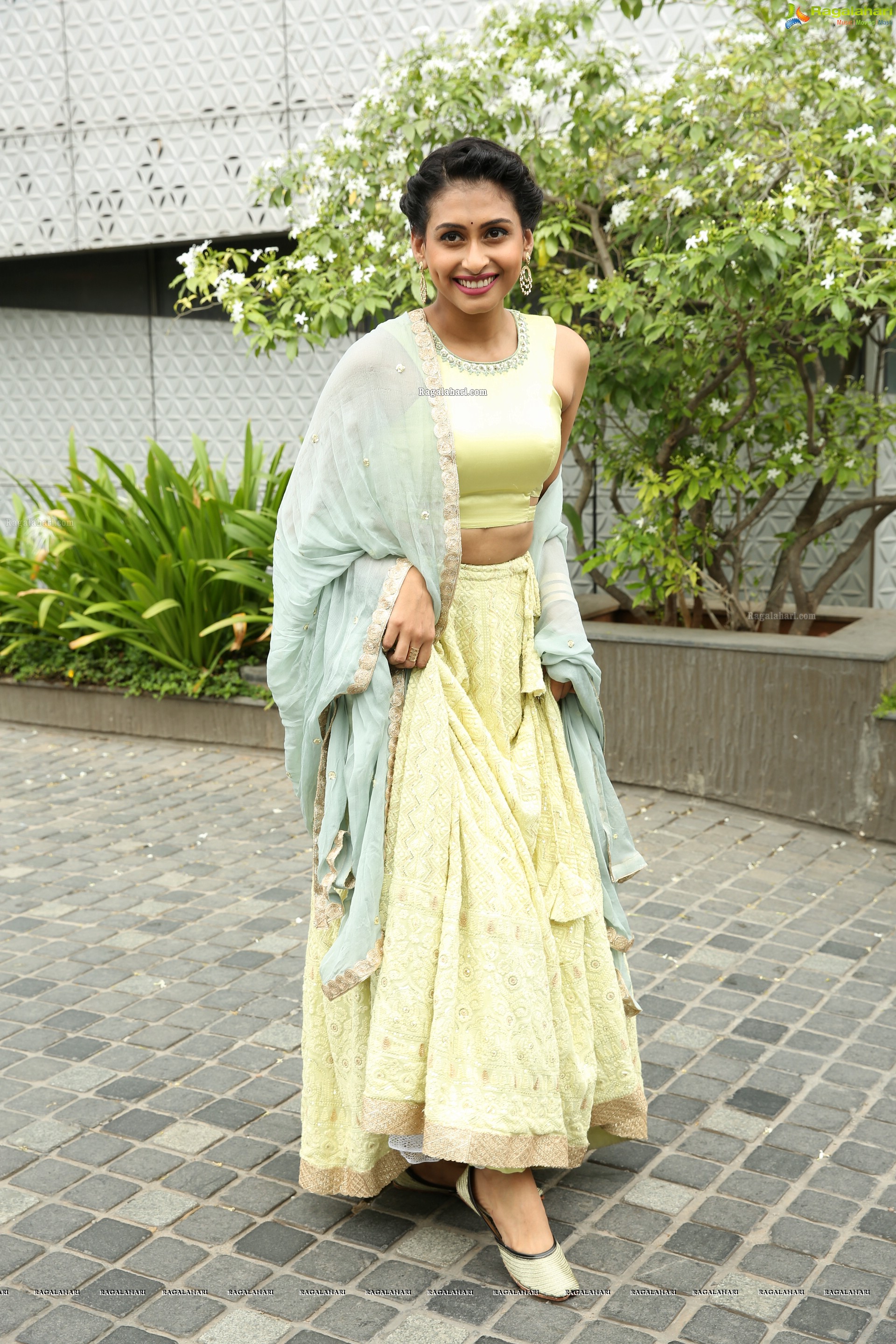 Nitya Naresh @ Ramky Big Green Ganesha 2019 Launch - HD Gallery