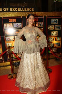 Pooja Hegde at Sakshi Excellence Awards 2018