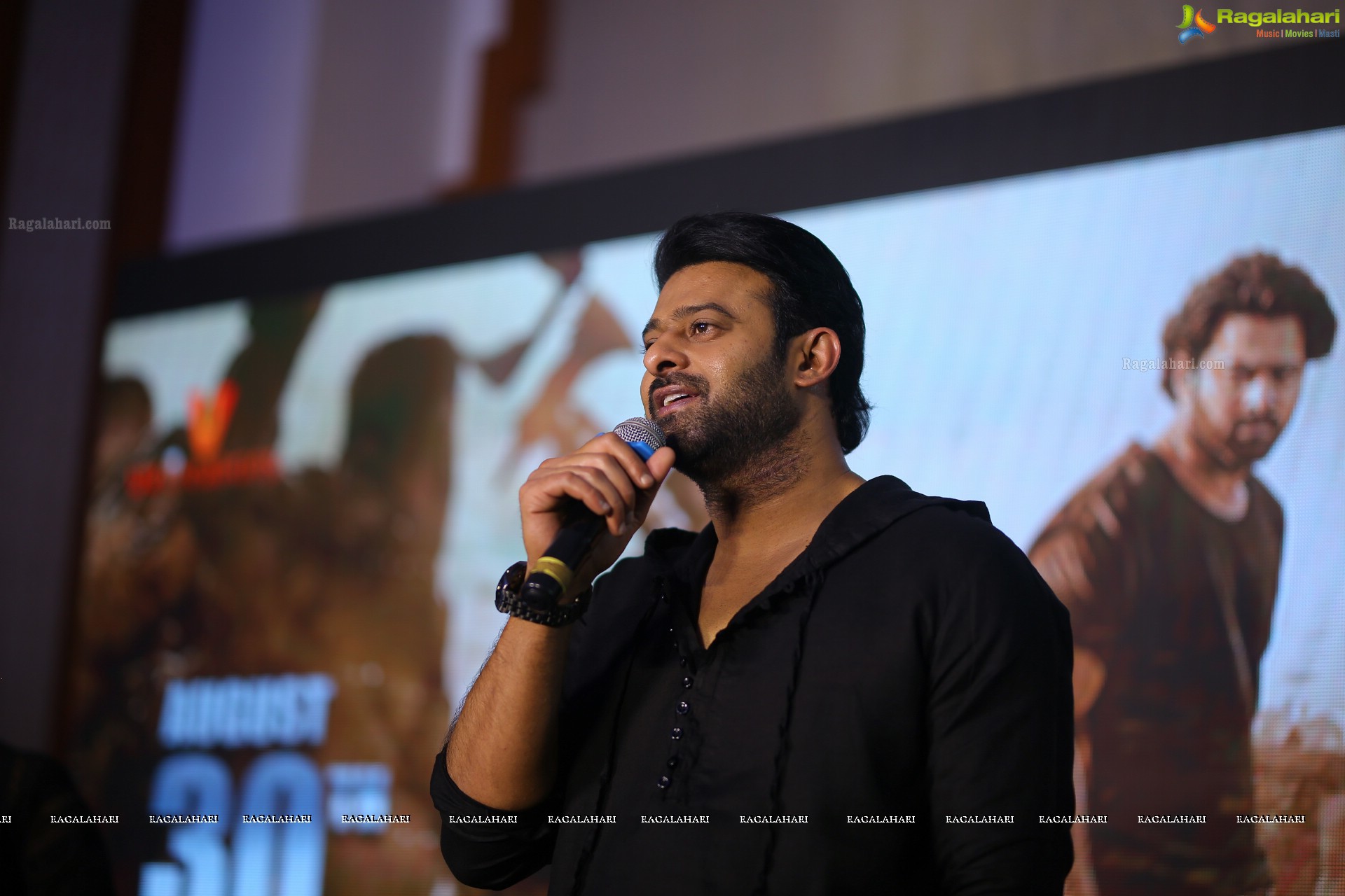 Prabhas at Saaho Movie Press Meet at Bangalore - HD Gallery