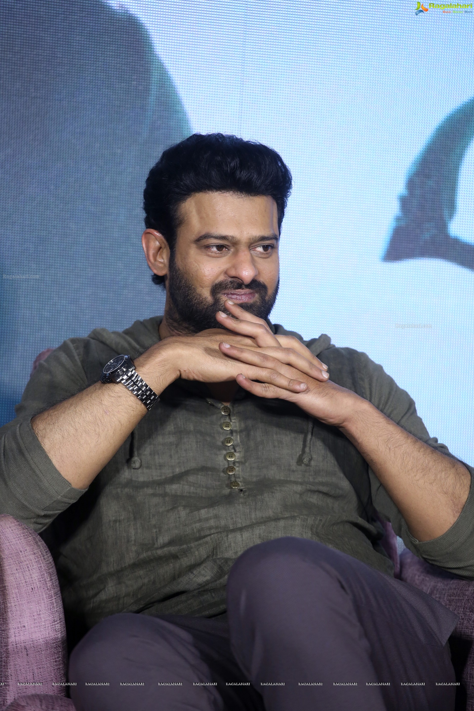 Prabhas at Saaho Movie Press Meet - HD Gallery