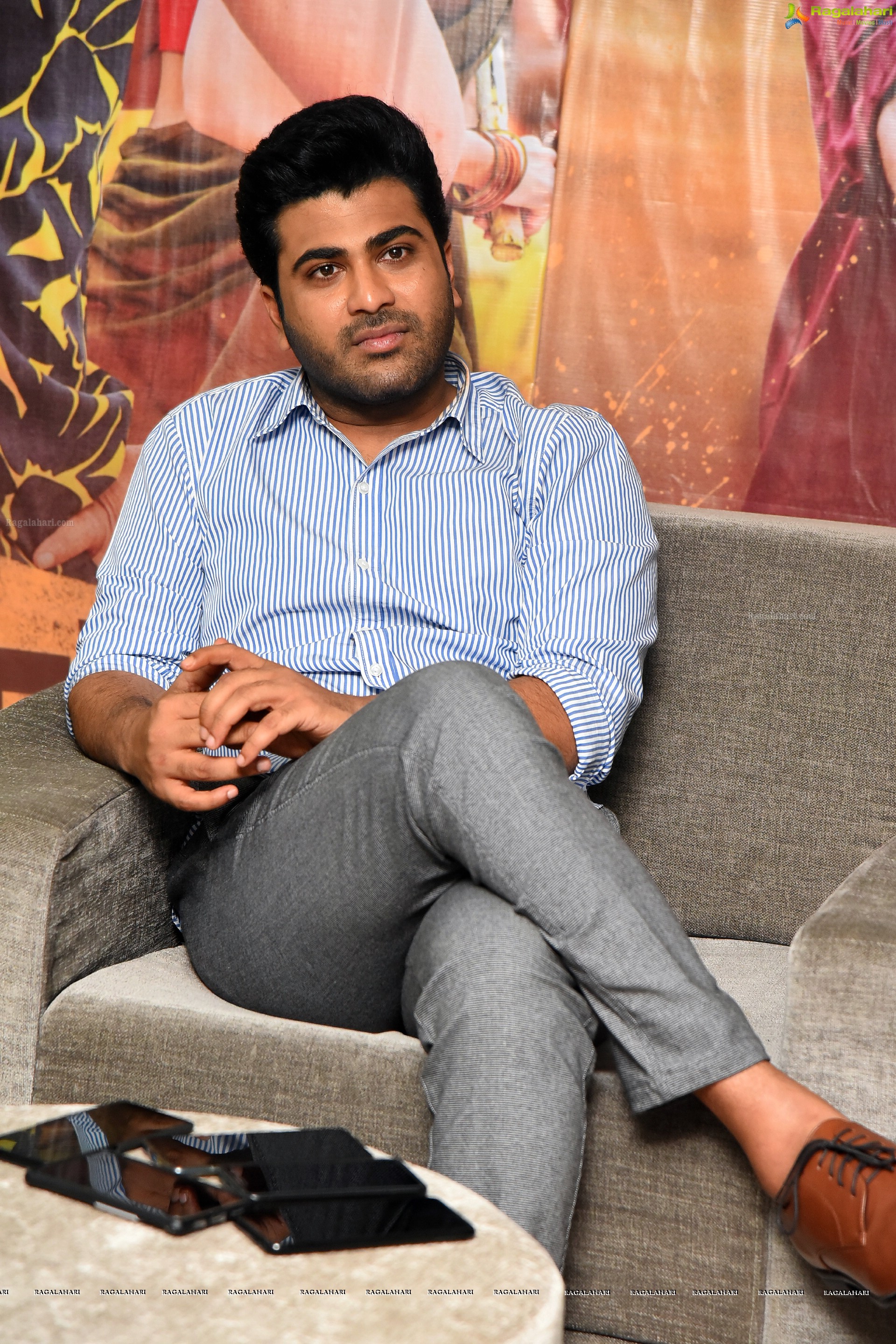 Sharwanand @ Ranarangam Interview