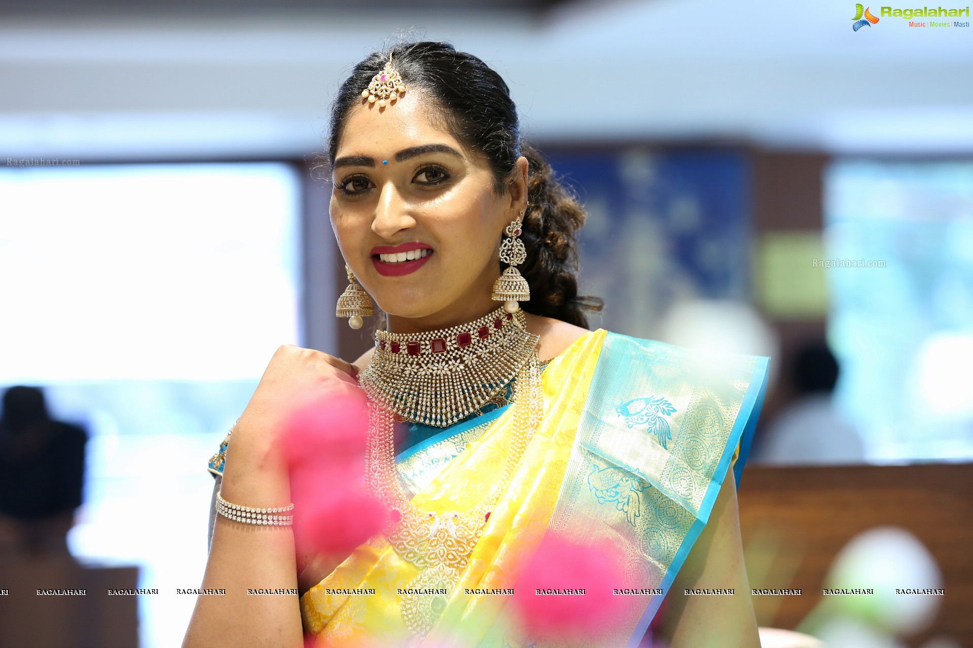 Sowmya Yadav @ Chandana Brothers New Collection Launch - HD Gallery