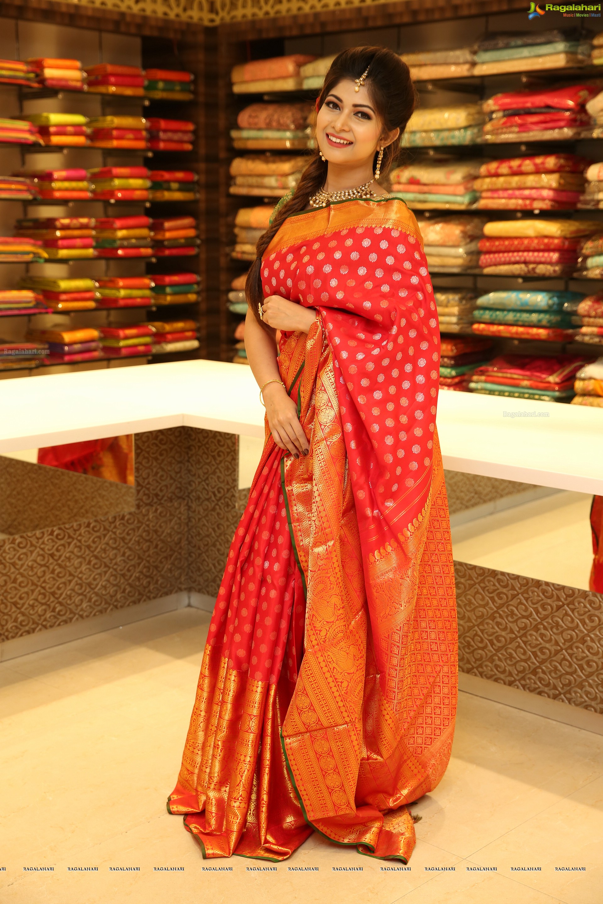 Srijita Ghosh @ Neeru's New Collection Launch - HD Gallery
