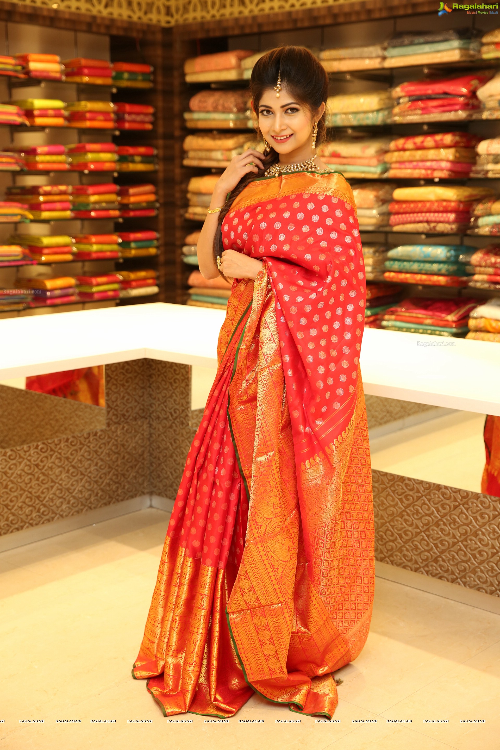 Srijita Ghosh @ Neeru's New Collection Launch - HD Gallery