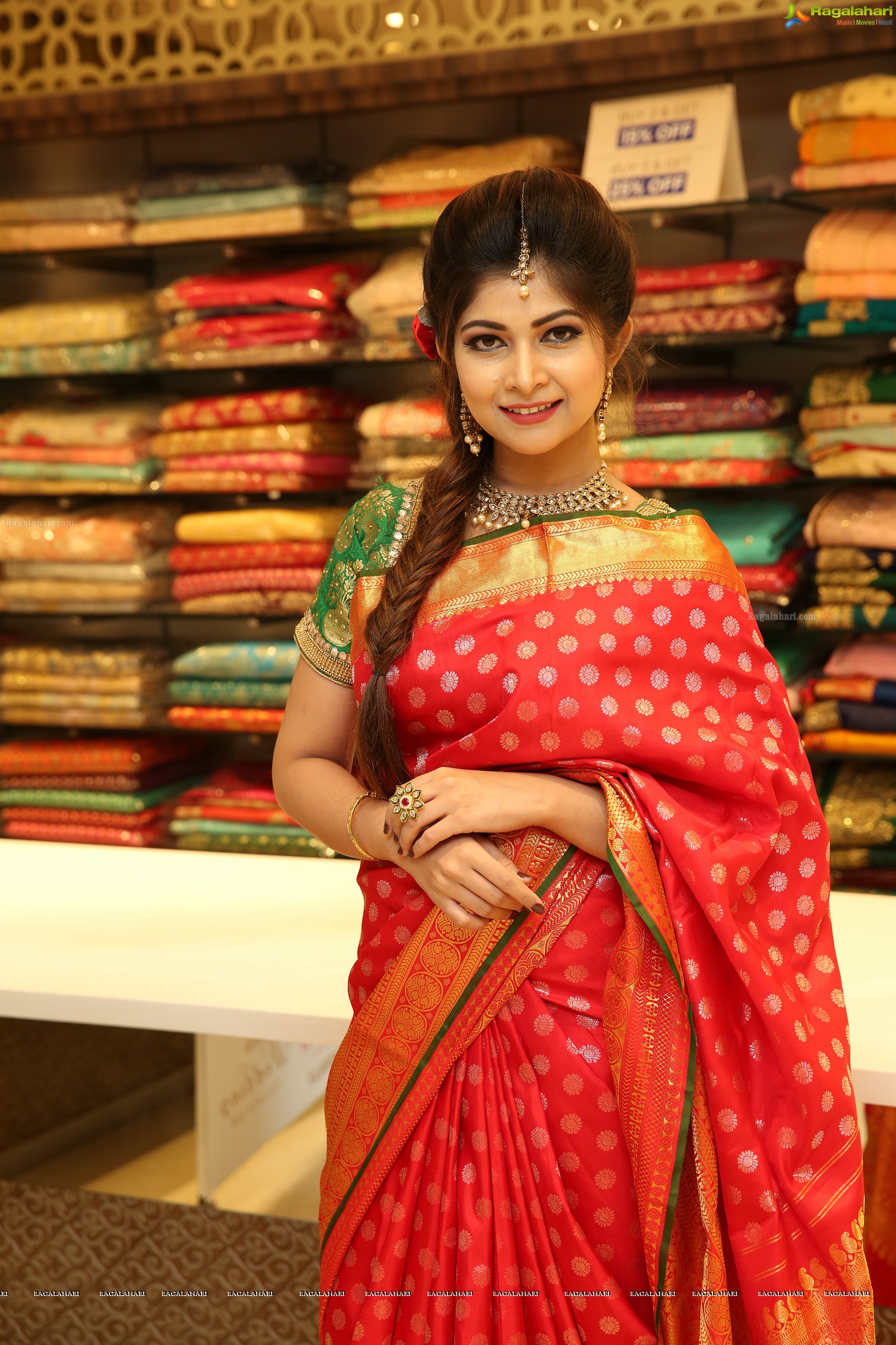 Srijita Ghosh @ Neeru's New Collection Launch - HD Gallery