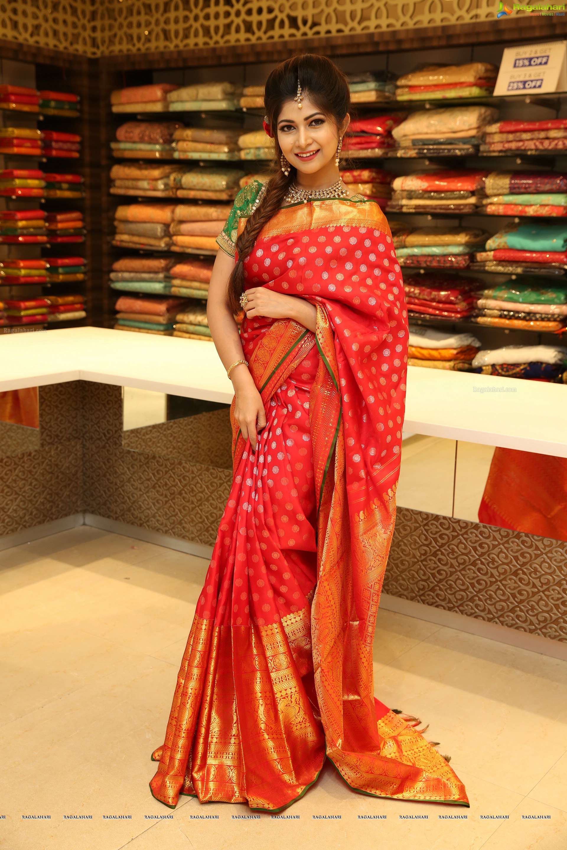 Srijita Ghosh @ Neeru's New Collection Launch - HD Gallery