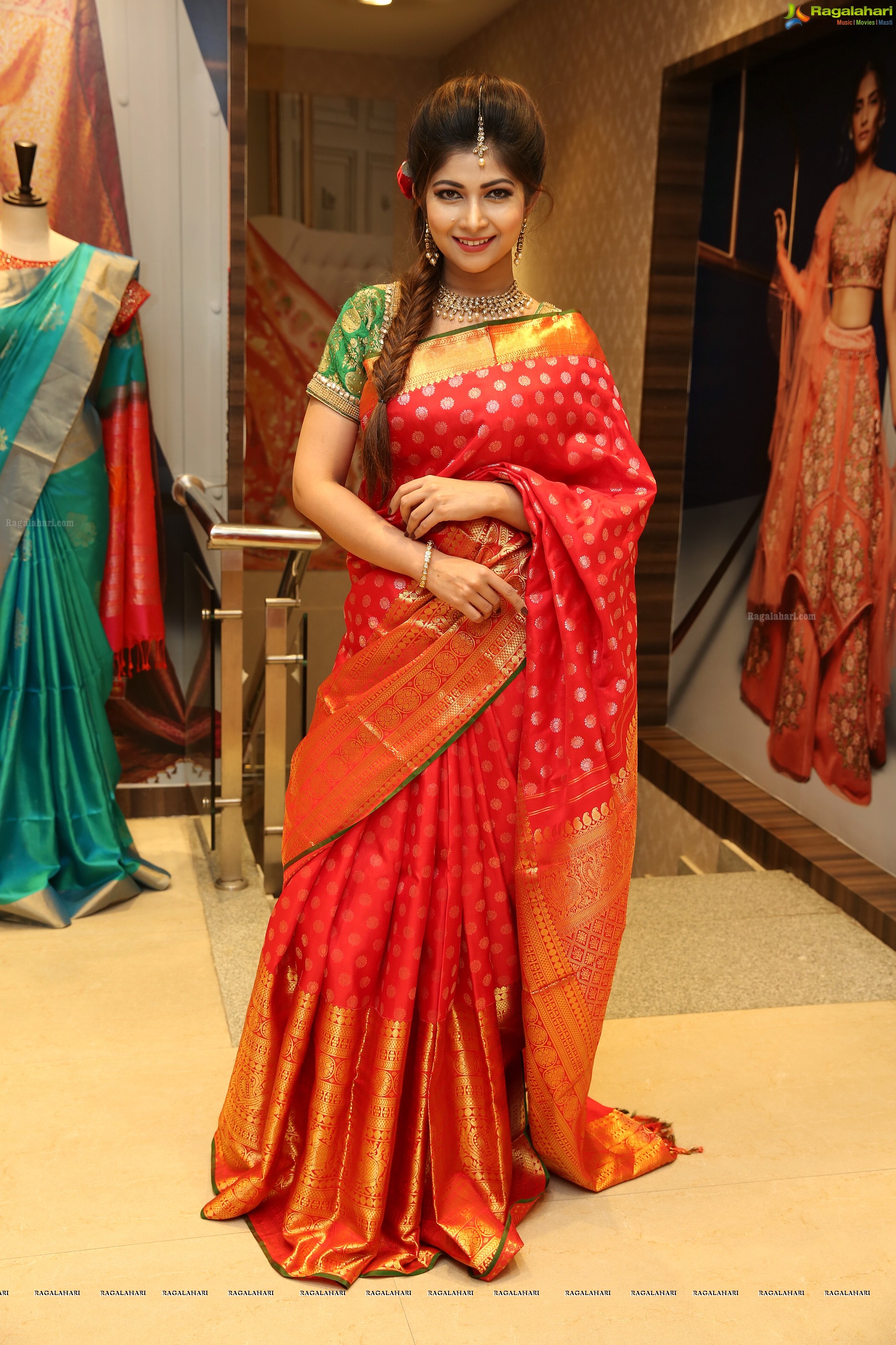 Srijita Ghosh @ Neeru's New Collection Launch - HD Gallery