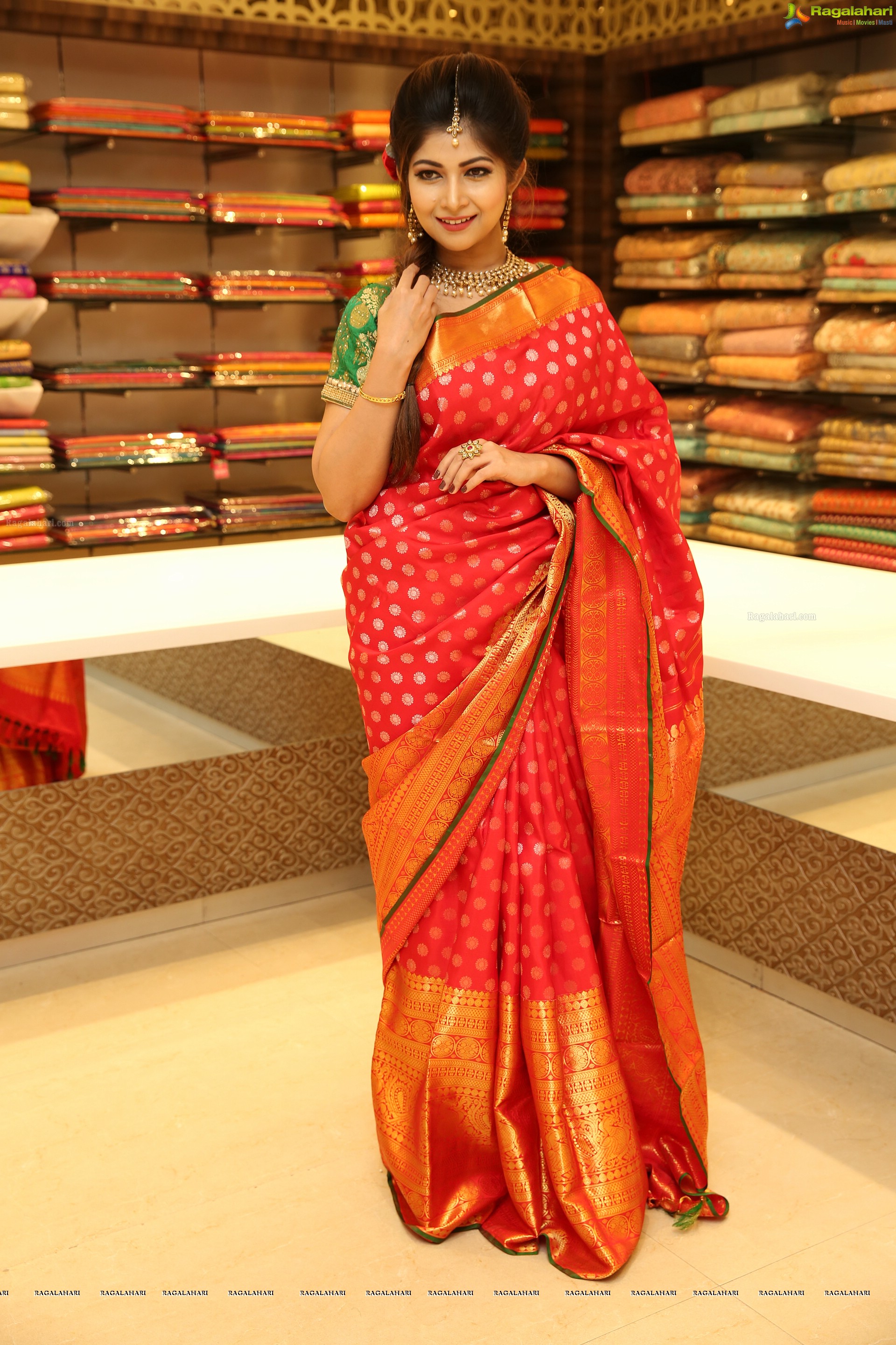 Srijita Ghosh @ Neeru's New Collection Launch - HD Gallery