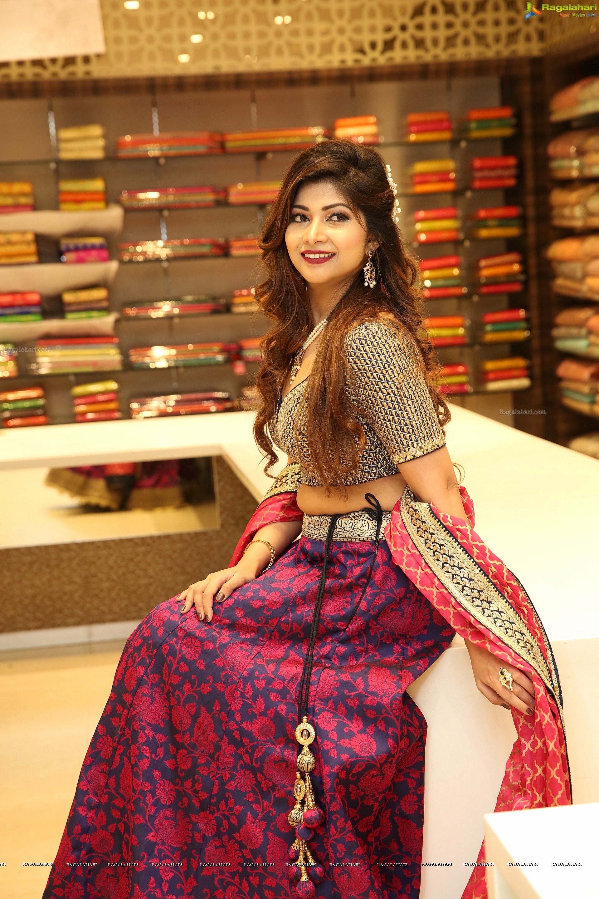 Srijita Ghosh @ Neeru's New Collection Launch - HD Gallery