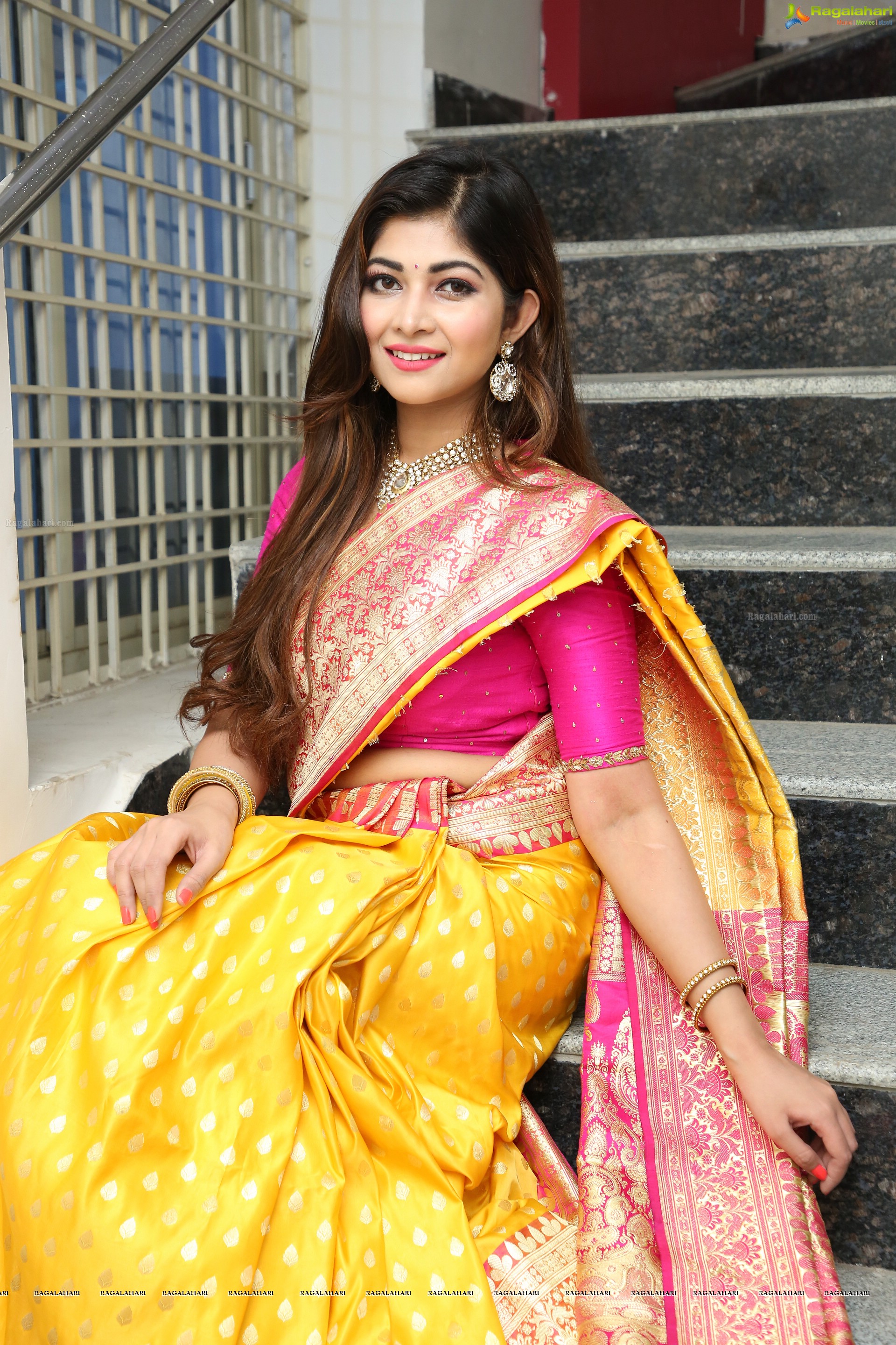 Srijitaa Ghosh @ Rajyalakshmi Gubba's Special Collection Launch - HD Gallery