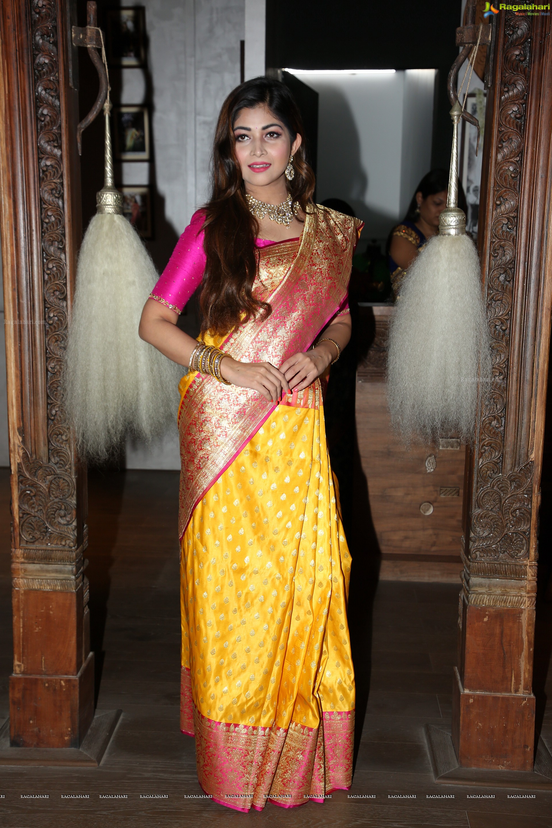 Srijitaa Ghosh @ Rajyalakshmi Gubba's Special Collection Launch - HD Gallery