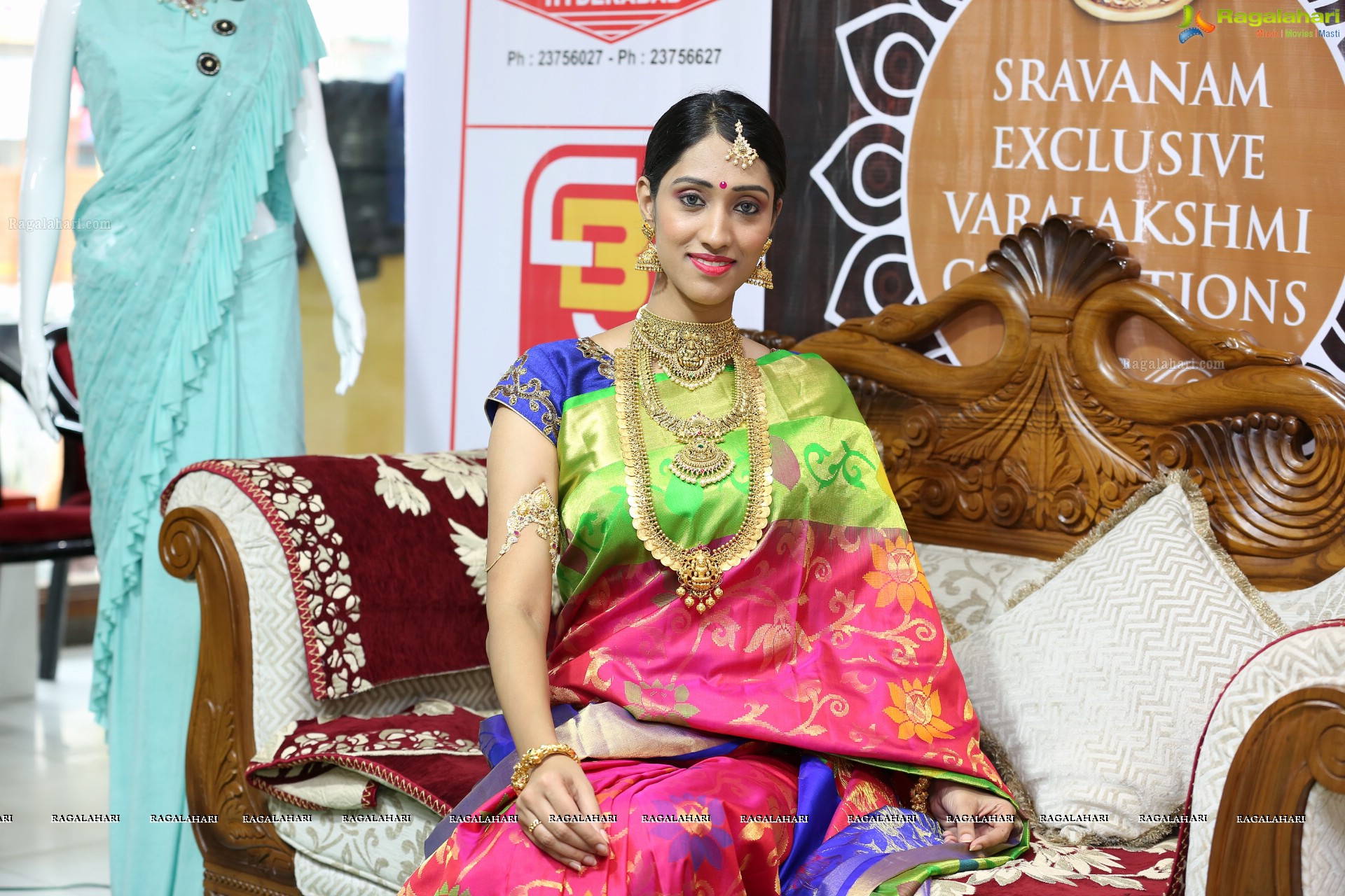 Veena Vemula @ Chandana Brothers New Collection Launch - HD Gallery
