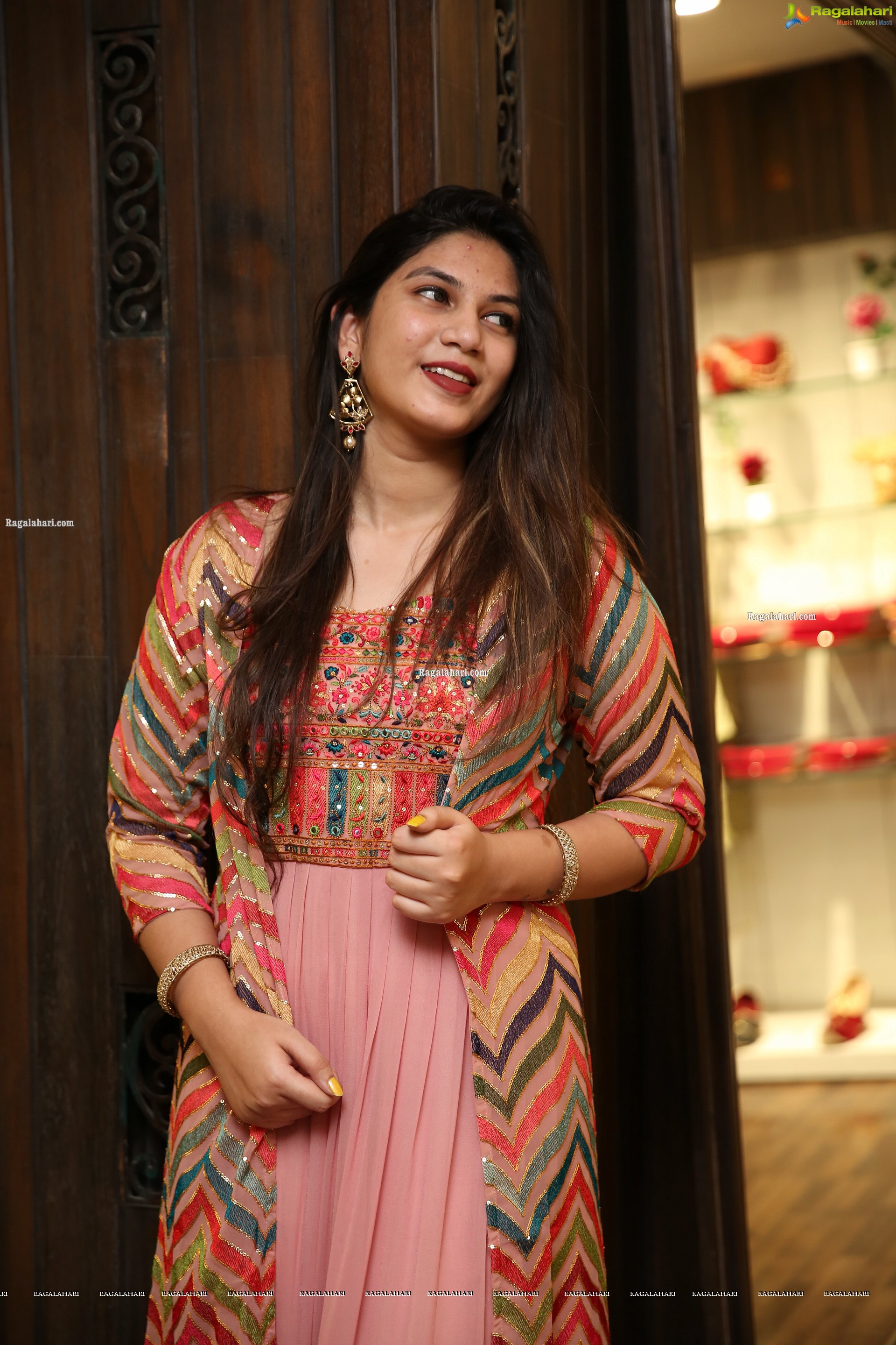 Hasini Chowdary at Neeru’s 2020 New Collection for the Season Launch - HD Gallery